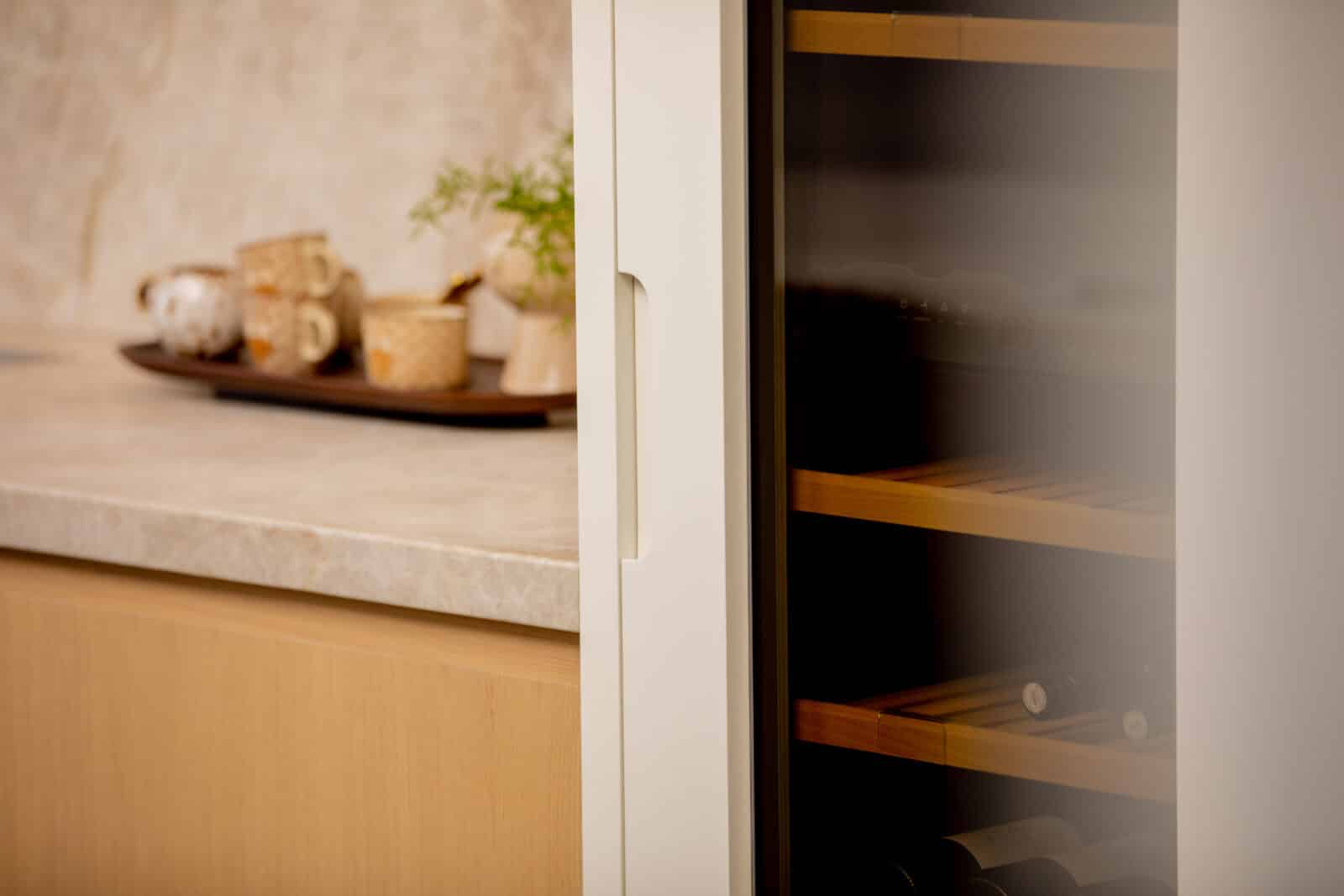 Cuizien keuken 3 wijnfrigo